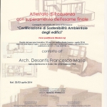 Certificazione di sostenibilità ambientale degli edifici - Modulo 1Q